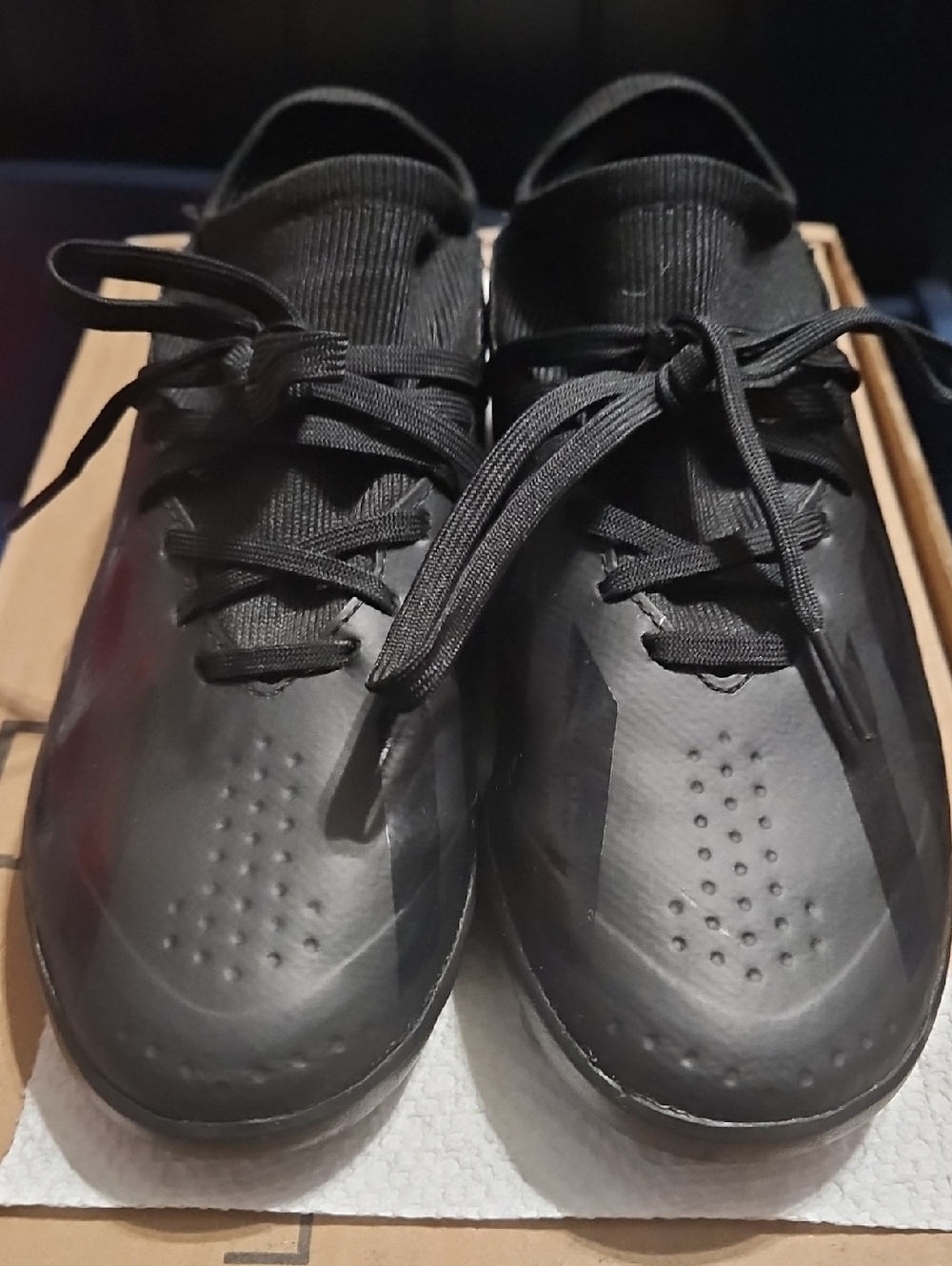 Adidas Kids Black Soccer Turf Cleats